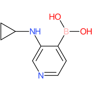 [3-(cyclopropylamino)pyridin-4-yl]boronic acid