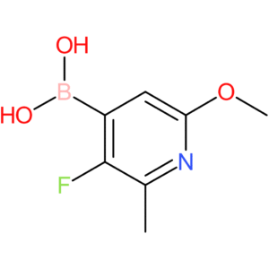 (3-fluoro-6-methoxy-2-methylpyridin-4-yl)boronic acid