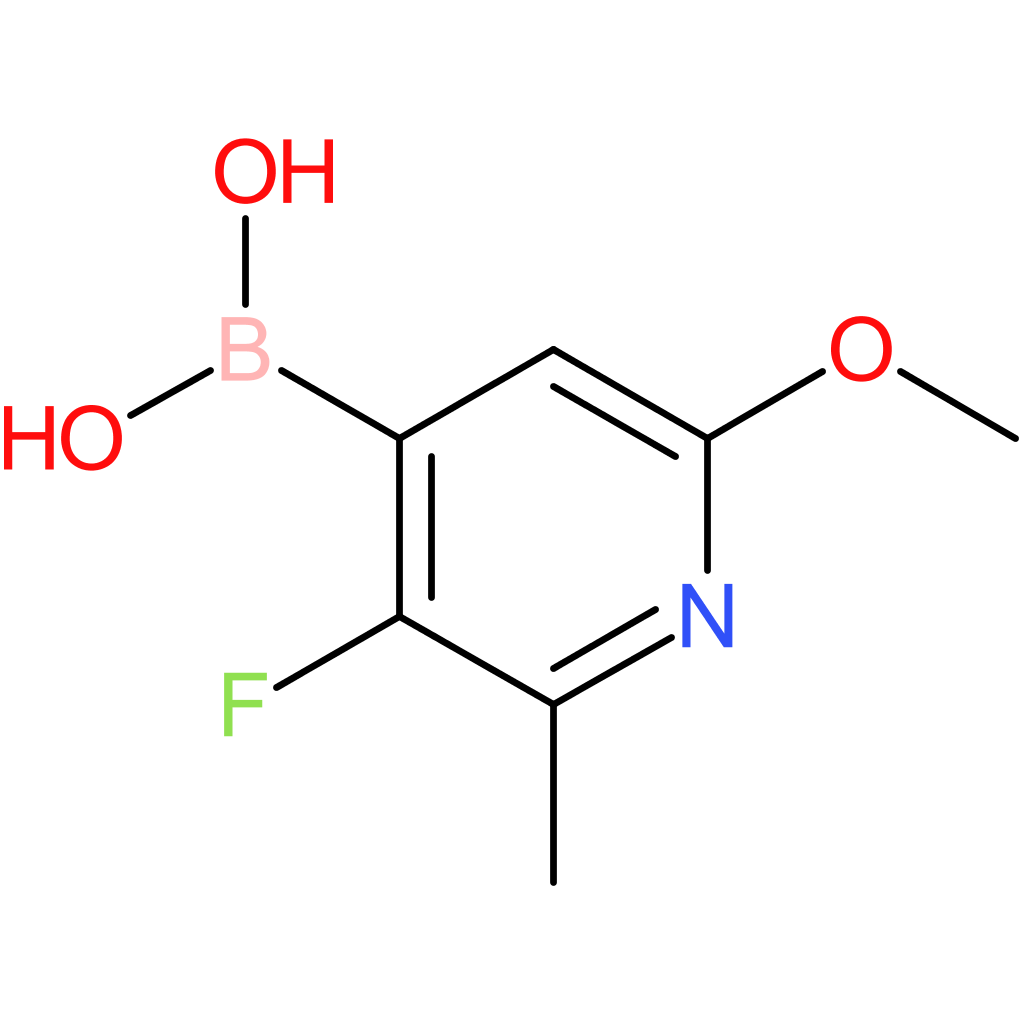 (3-fluoro-6-methoxy-2-methylpyridin-4-yl)boronic acid