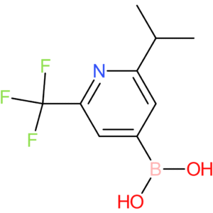 2-(iso-propyl)-6-(trifluoromethyl)pyridine-4-boronic acid
