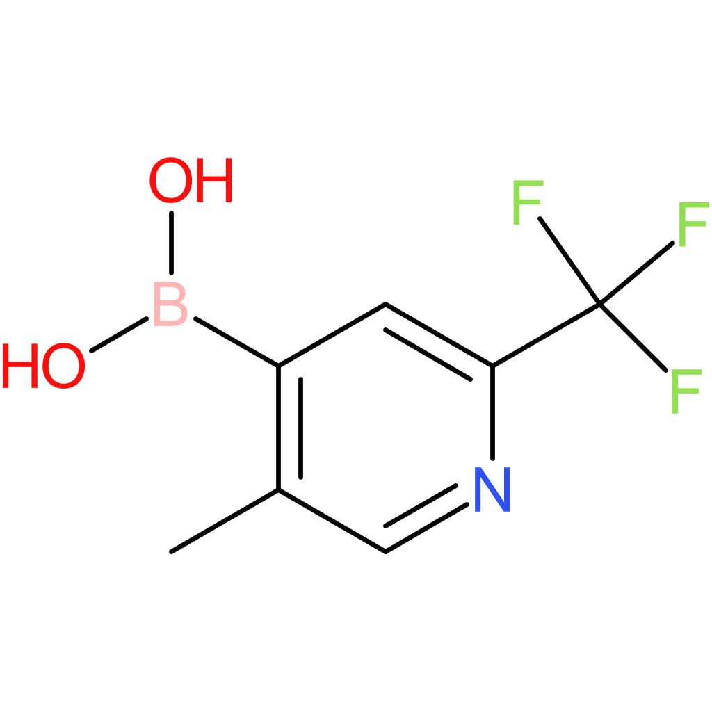 [5-methyl-2-(trifluoromethyl)pyridin-4-yl]boronic acid