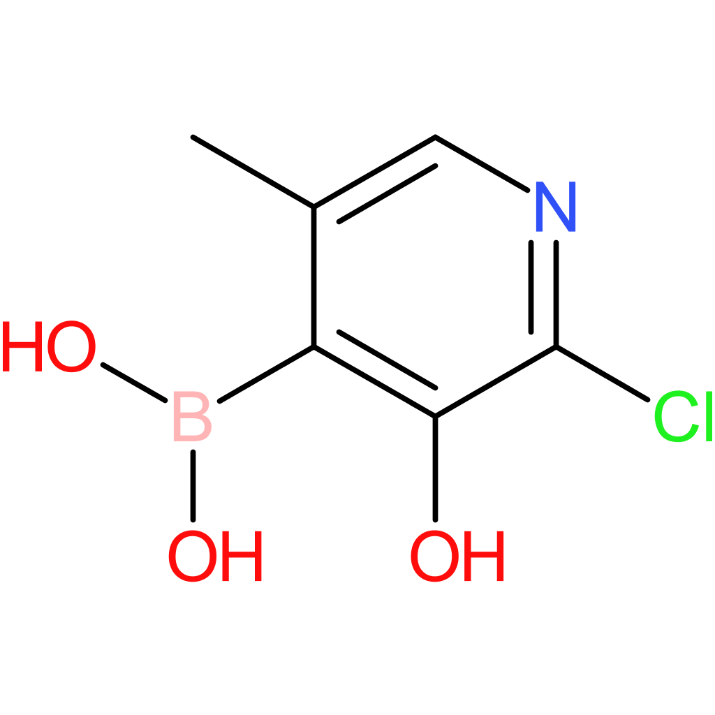(2-chloro-3-hydroxy-5-methylpyridin-4-yl)boronic acid