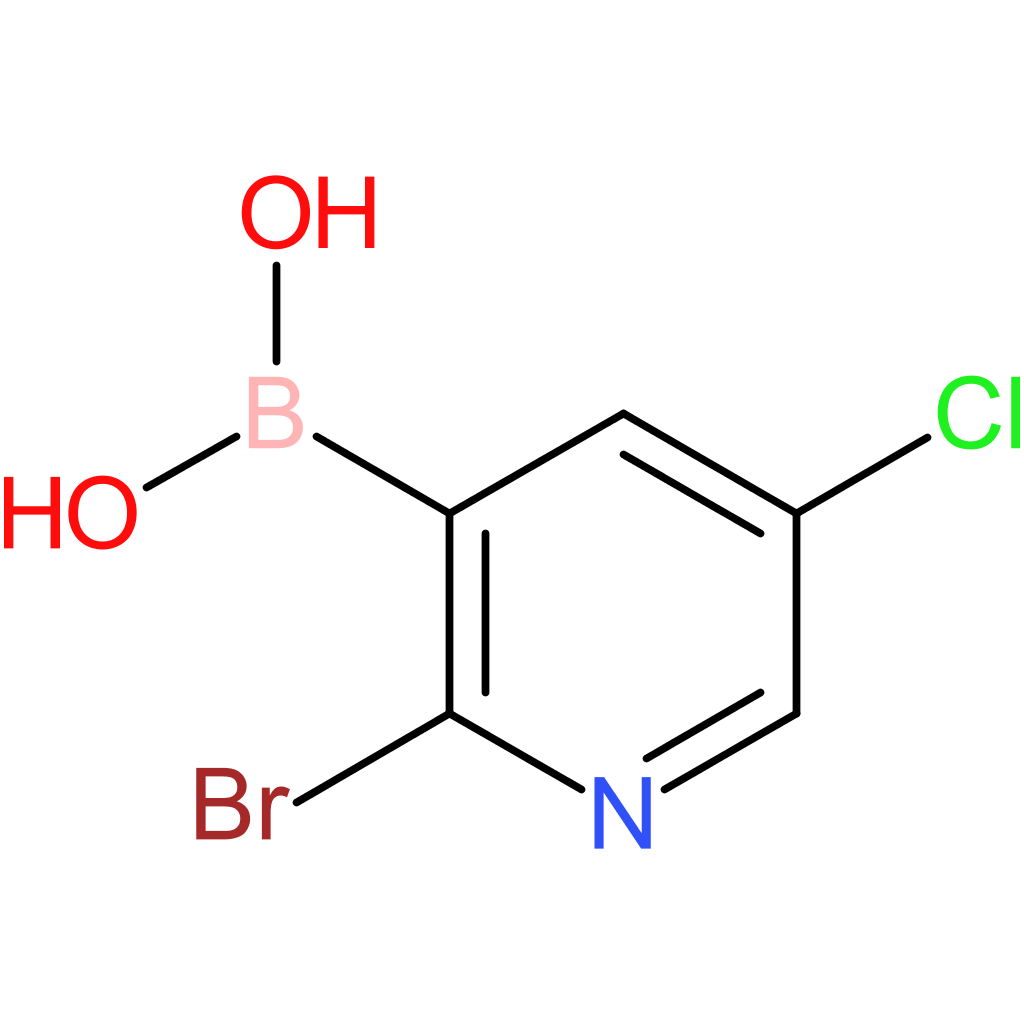 (2-bromo-5-chloropyridin-3-yl)boronic acid