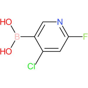 (4-chloro-6-fluoropyridin-3-yl)boronic acid
