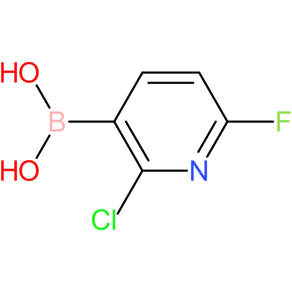 (2-chloro-6-fluoropyridin-3-yl)boronic acid