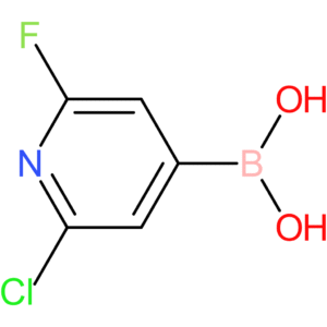 (2-chloro-6-fluoropyridin-4-yl)boronic acid
