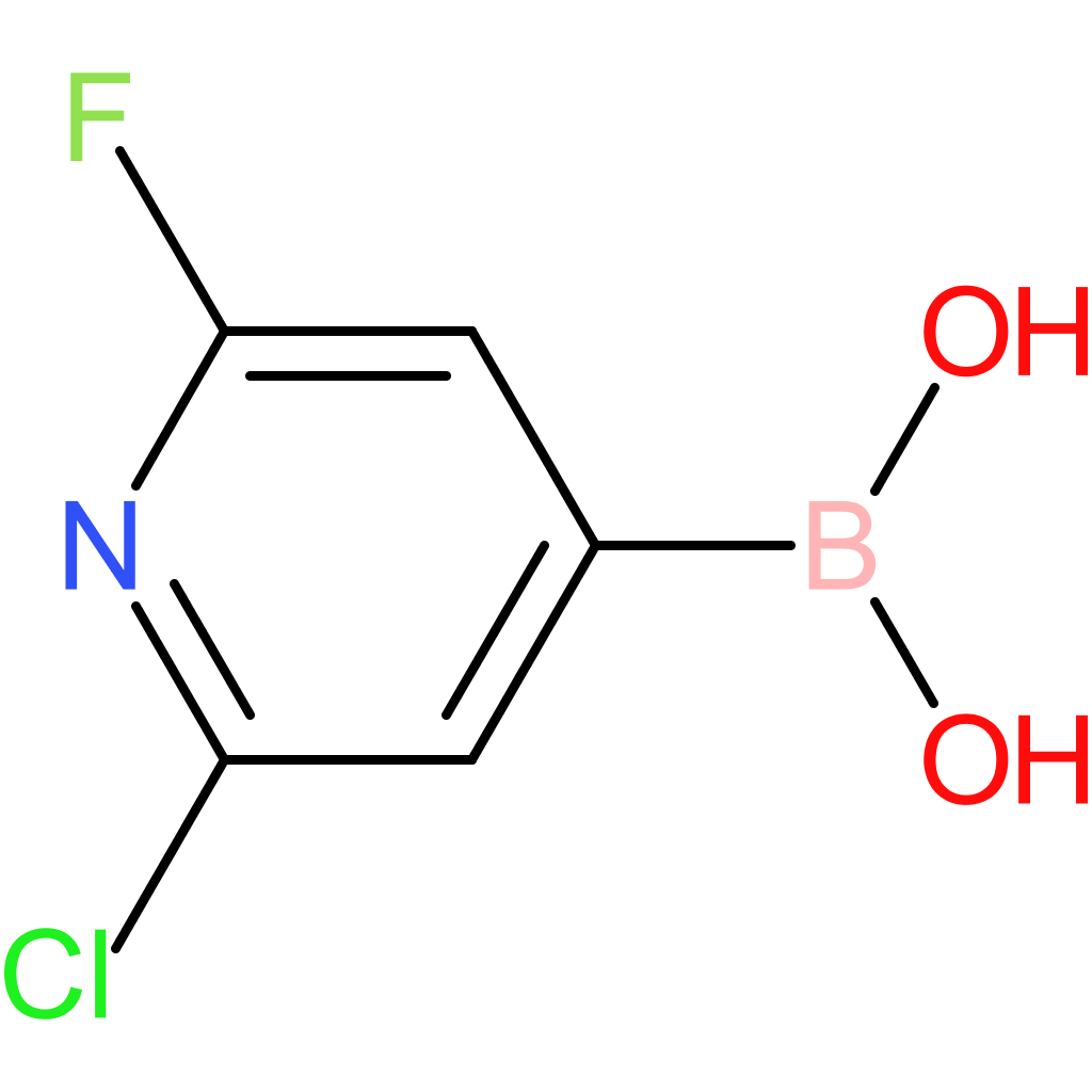 (2-chloro-6-fluoropyridin-4-yl)boronic acid