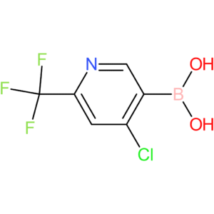 [4-chloro-6-(trifluoromethyl)pyridin-3-yl]boronic acid