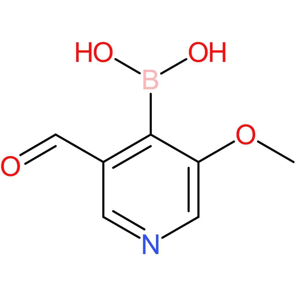 (3-formyl-5-methoxypyridin-4-yl)boronic acid