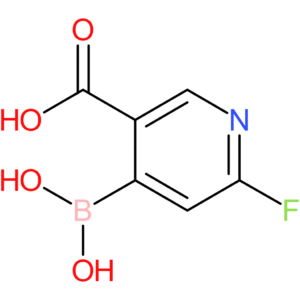 4-(dihydroxyboranyl)-6-fluoropyridine-3-carboxylic acid