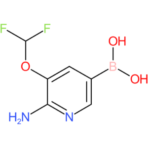 [6-amino-5-(difluoromethoxy)pyridin-3-yl]boronic acid