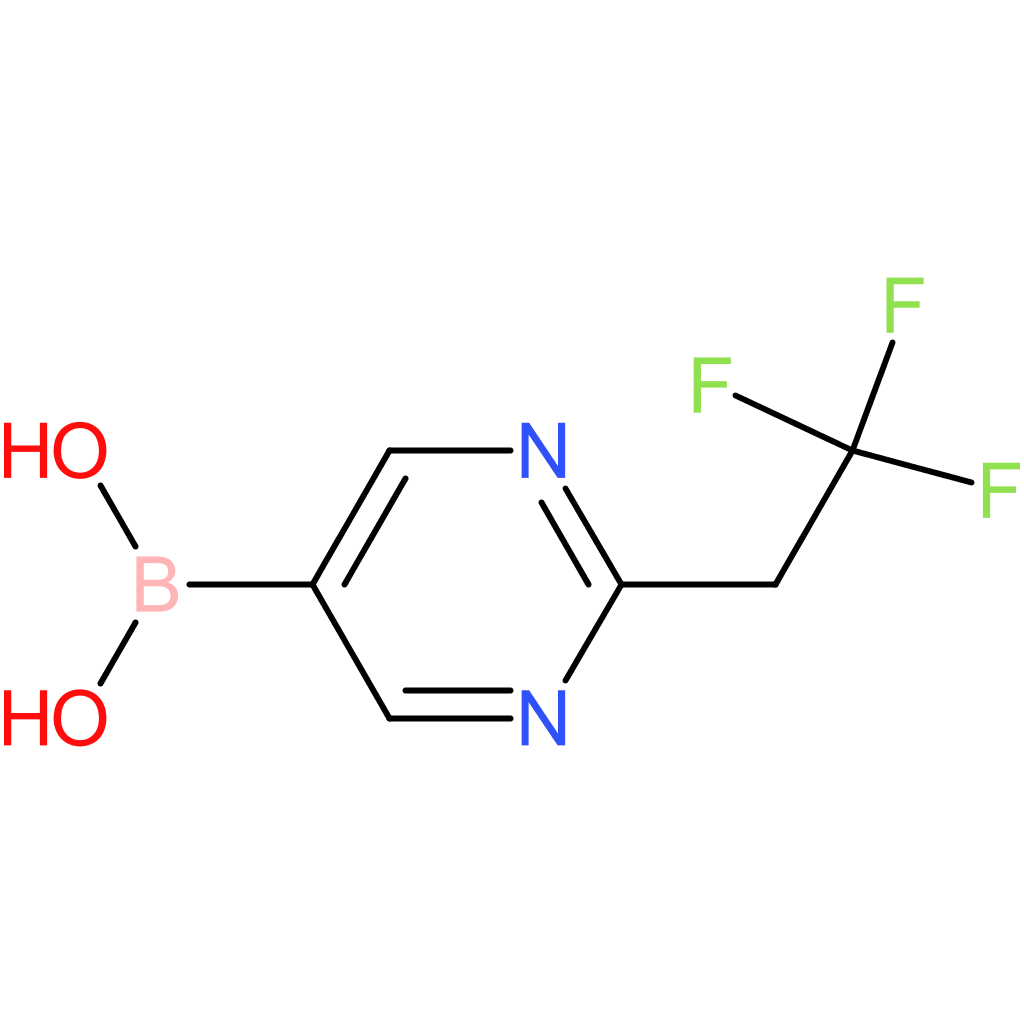 2-(2,2,2-trifluoroethyl)pyrimidine-5-boronic acid