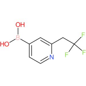 [2-(2,2,2-trifluoroethyl)pyridin-4-yl]boronic acid