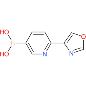 [6-(1,3-oxazol-4-yl)pyridin-3-yl]boronic acid