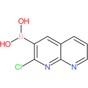(2-chloro-1,8-naphthyridin-3-yl)boronic acid
