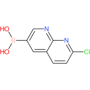 (7-chloro-1,8-naphthyridin-3-yl)boronic acid