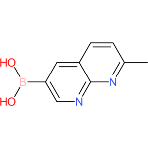 (7-methyl-1,8-naphthyridin-3-yl)boronic acid