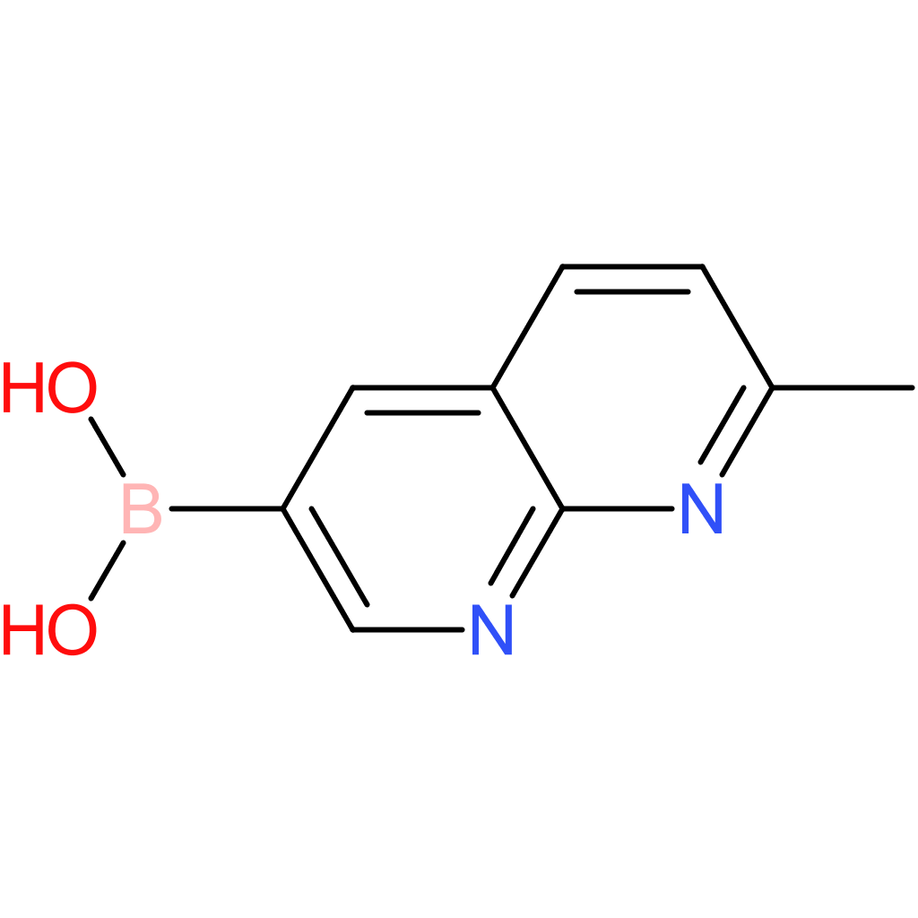 (7-methyl-1,8-naphthyridin-3-yl)boronic acid