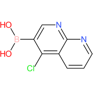 (4-chloro-1,8-naphthyridin-3-yl)boronic acid