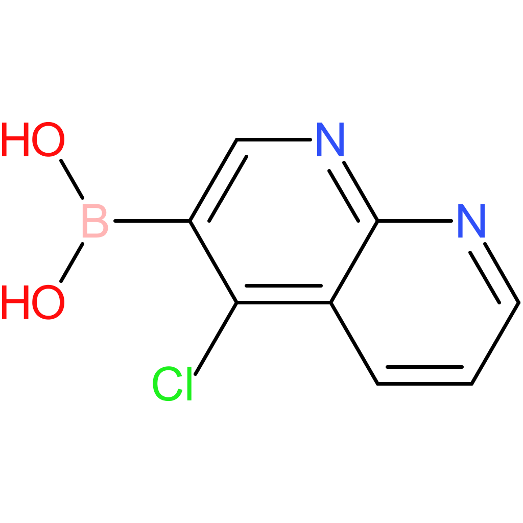 (4-chloro-1,8-naphthyridin-3-yl)boronic acid