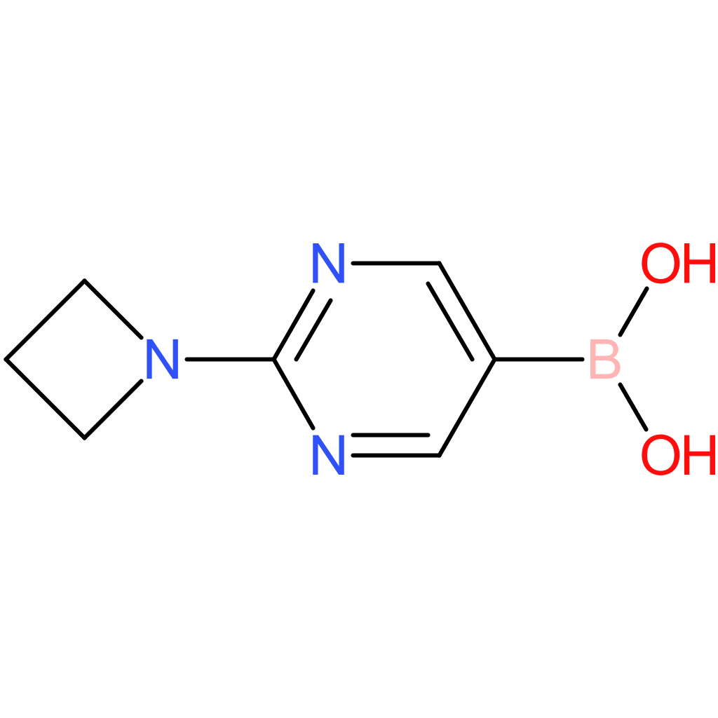 (2-(azetidin-1-yl)pyrimidin-5-yl)boronic acid