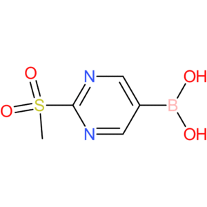 (2-(methylsulfonyl)pyrimidin-5-yl)boronic acid