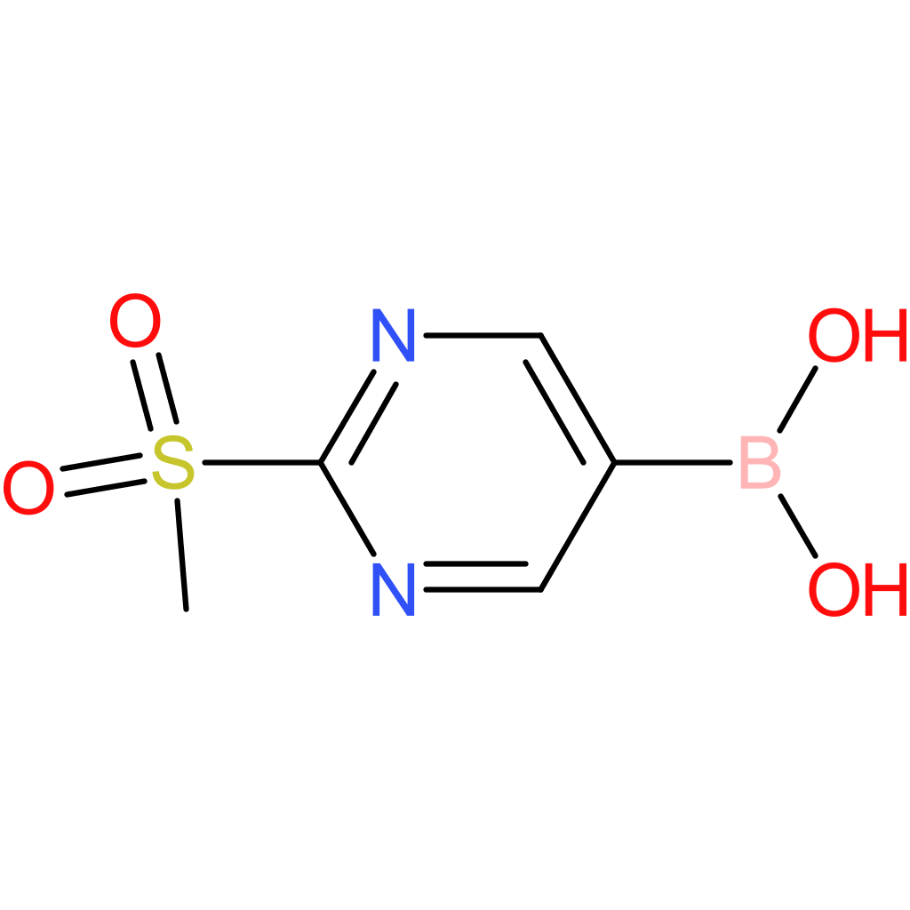 (2-(methylsulfonyl)pyrimidin-5-yl)boronic acid