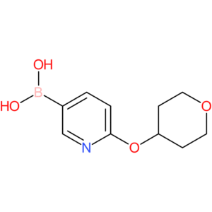 (6-((tetrahydro-2h-pyran-4-yl)oxy)pyridin-3-yl)boronic acid