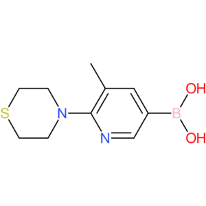5-methyl-6-thiomorpholinopyridin-3-ylboronic acid