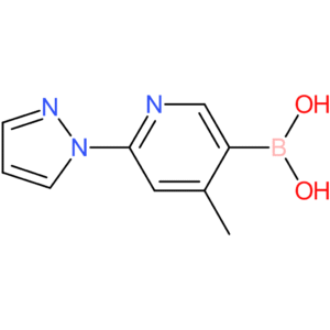 4-methyl-6-(1h-pyrazol-1-yl)pyridin-3-ylboronic acid