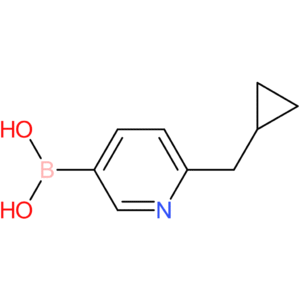 6-(cyclopropylmethyl)pyridin-3-ylboronic acid