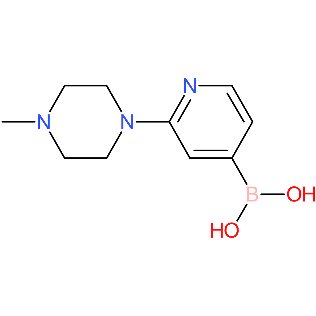 2-(4-methylpiperazin-1-yl)pyridin-4-ylboronic acid