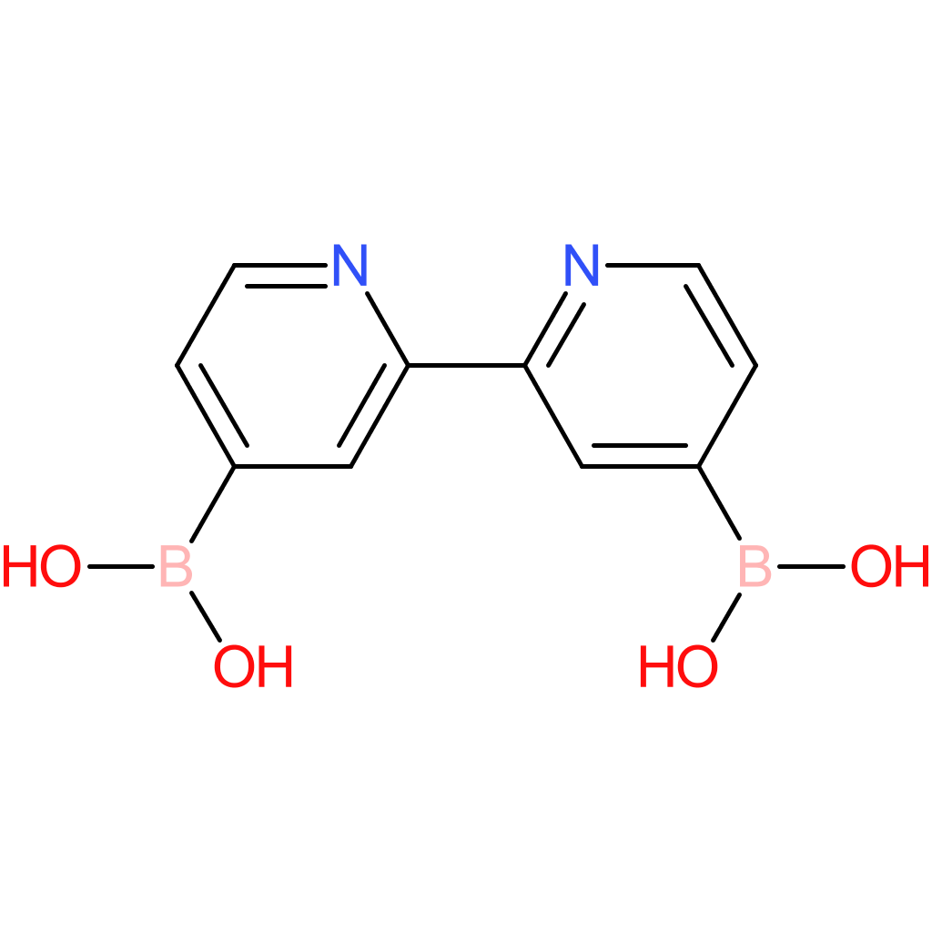 2,2′-bipyridine-4,4′-diyldiboronic acid