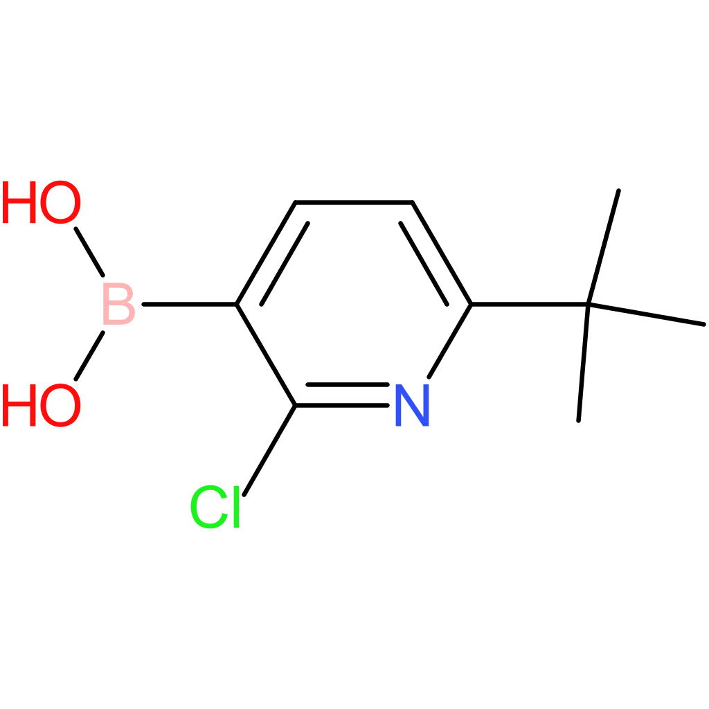 (6-tert-butyl-2-chloropyridin-3-yl)boronic acid