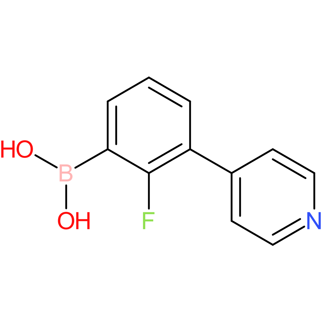 2-fluoro-3-(4-pyridinyl)benzeneboronic acid