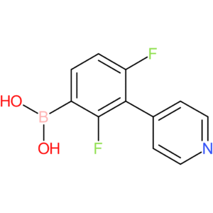 2,4-difluoro-3-(4-pyridinyl)benzeneboronic acid