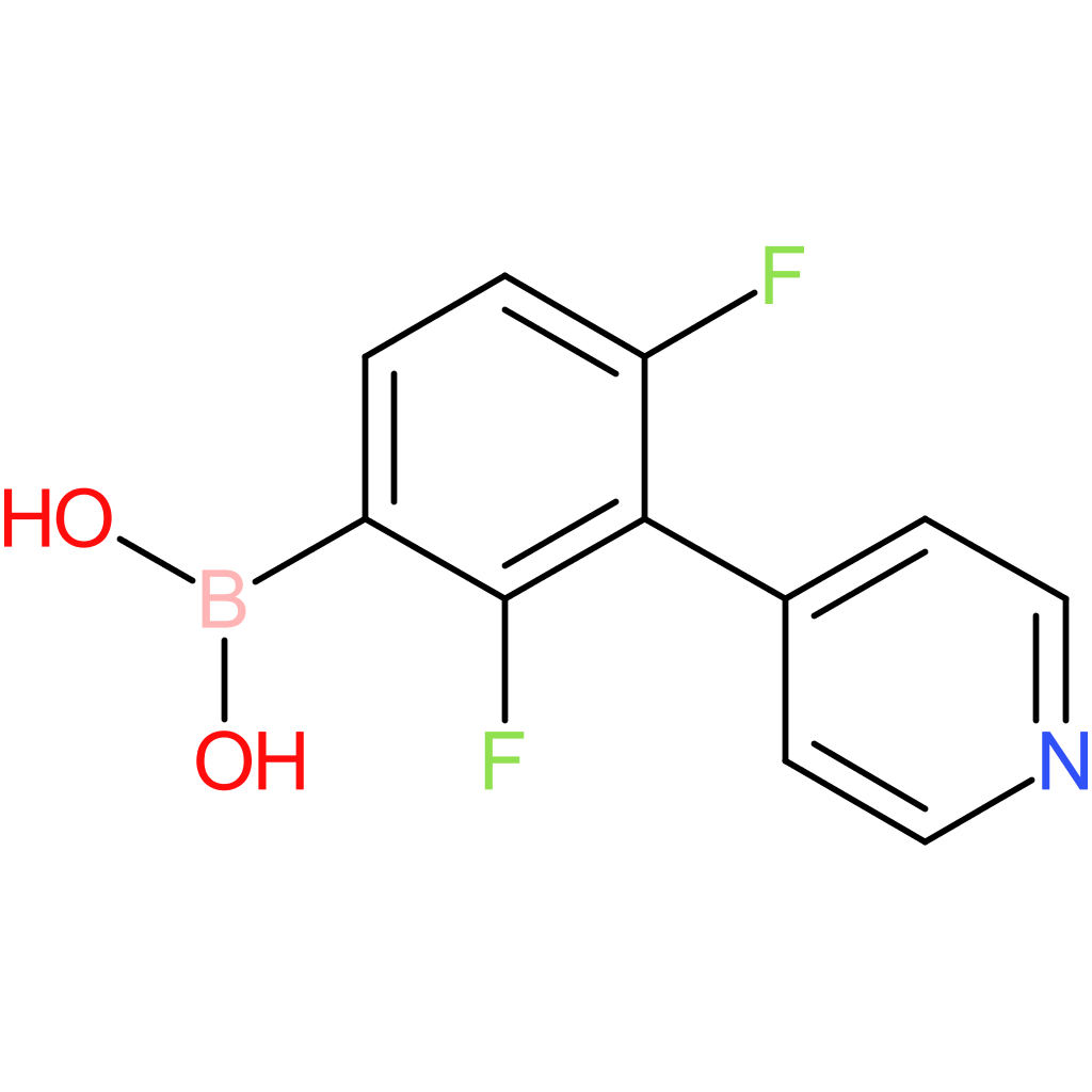 2,4-difluoro-3-(4-pyridinyl)benzeneboronic acid