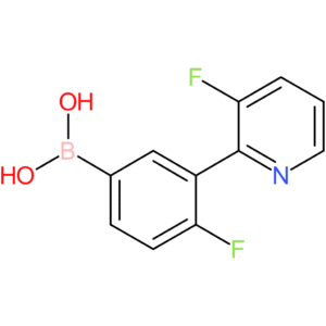 4-fluoro-3-(3-fluoro-2-pyridinyl)benzeneboronic acid