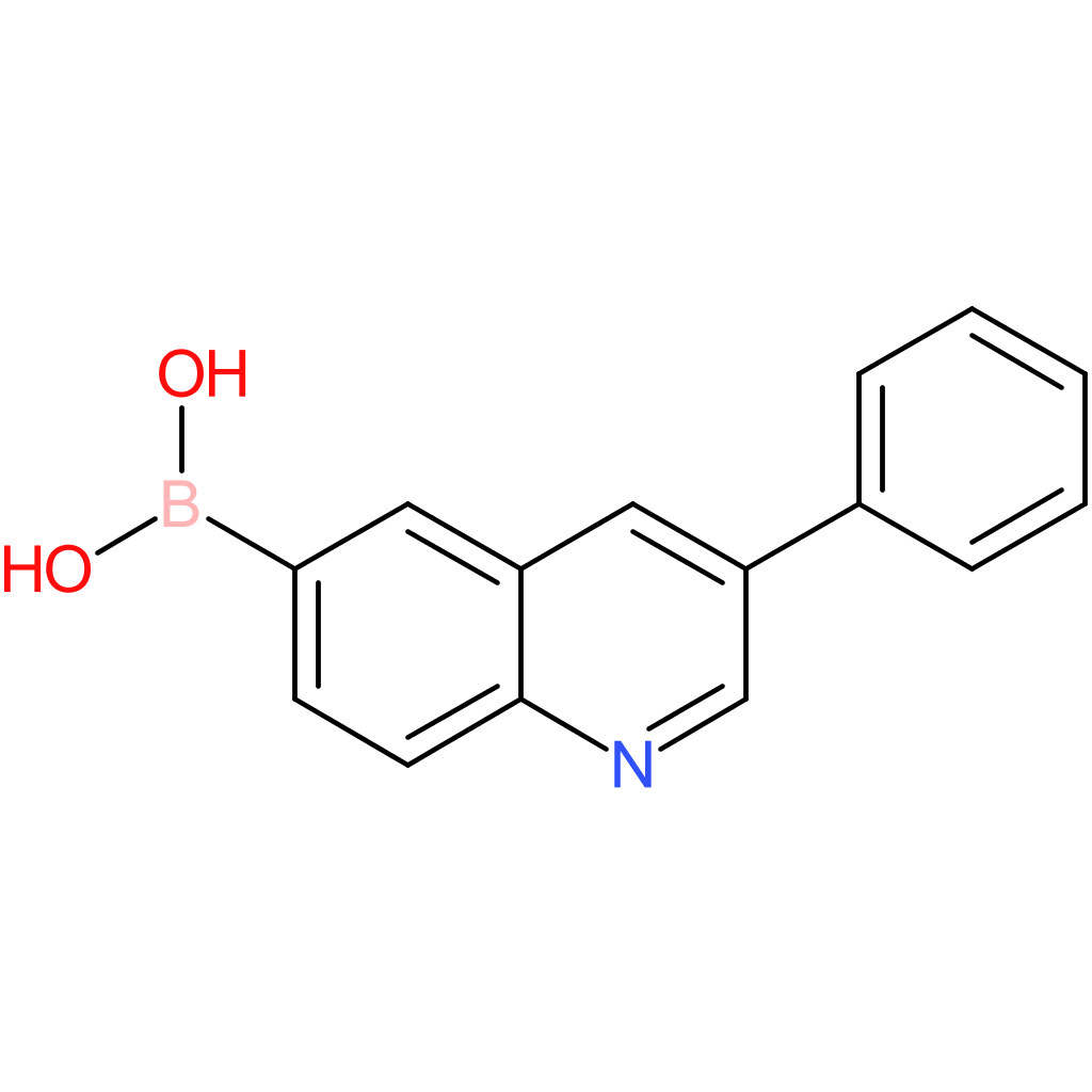 boronic acid, b-(3-phenyl-6-quinolinyl)-