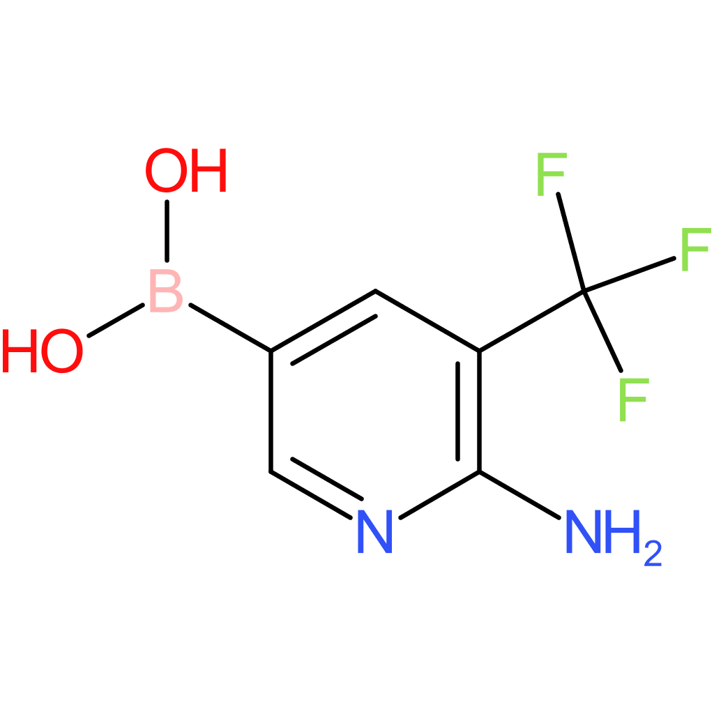 6-amino-5-(trifluoromethyl)pyridin-3-ylboronic acid
