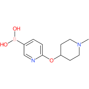 6-(1-methylpiperidin-4-yloxy)pyridin-3-ylboronic acid