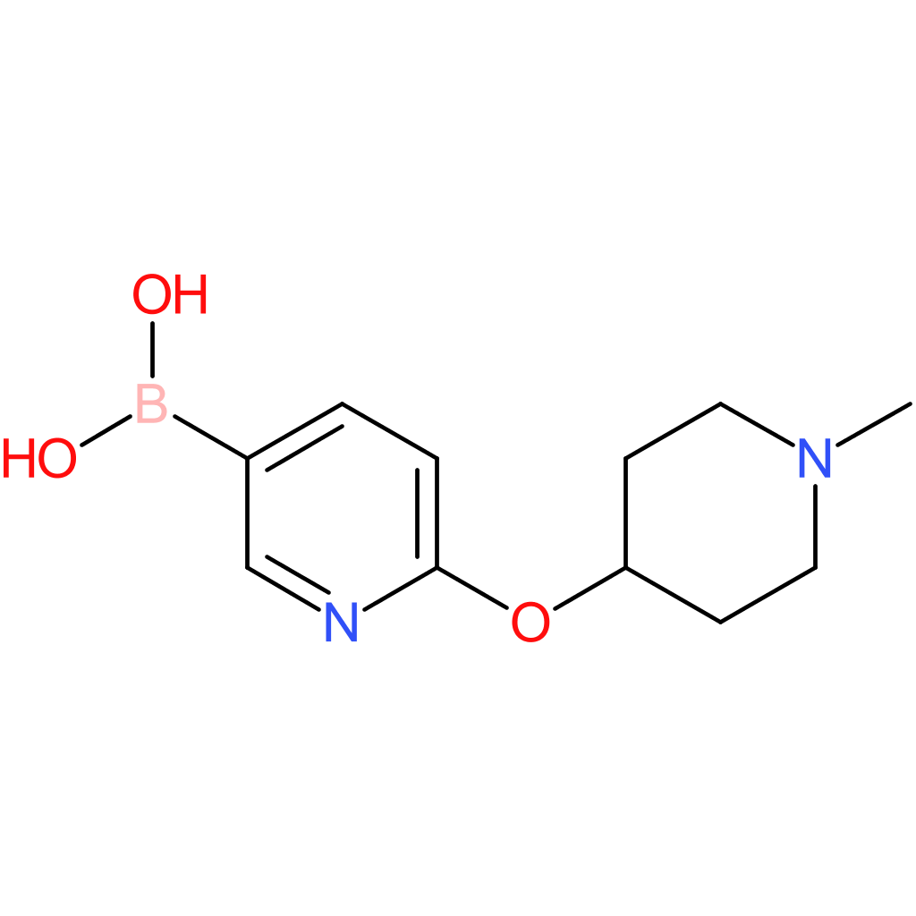 6-(1-methylpiperidin-4-yloxy)pyridin-3-ylboronic acid