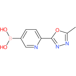 6-(5-methyl-1,3,4-oxadiazol-2-yl)pyridin-3-ylboronic acid