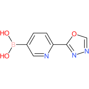 [6-(1,3,4-oxadiazol-2-yl)pyridin-3-yl]boronic acid