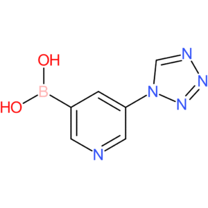 [5-(1h-1,2,3,4-tetrazol-1-yl)pyridin-3-yl]boronic acid