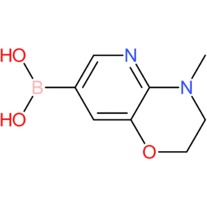(4-methyl-3,4-dihydro-2h-pyrido[3,2-b][1,4]oxazin-7-yl)boronic acid