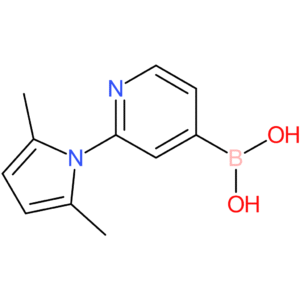 2-(2,5-dimethyl-1h-pyrrol-1-yl)pyridin-4-ylboronic acid