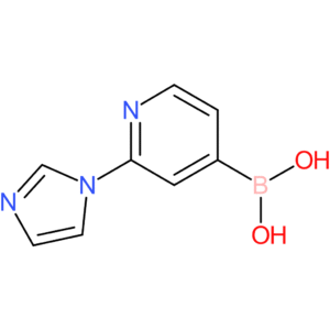 2-(imidazol-1-yl)pyridine-4-boronic acid