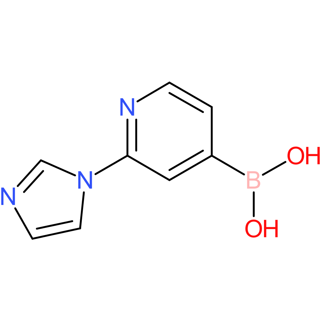 2-(imidazol-1-yl)pyridine-4-boronic acid
