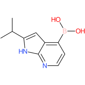 2-isopropyl-1h-pyrrolo[2,3-b]pyridin-4-ylboronic acid